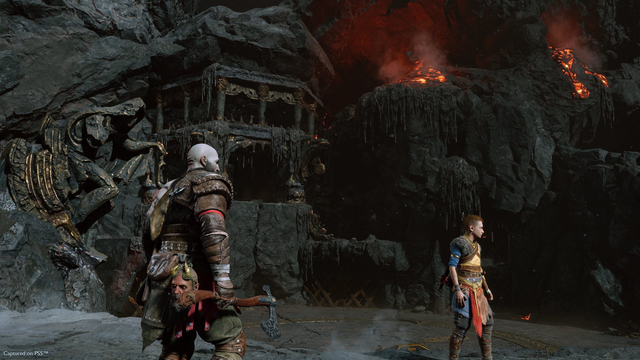 Imagem para God of War Ragnarok leva a PS4 aos seus limites