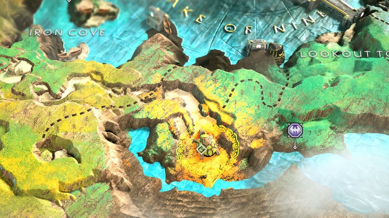 Bliv sammenfiltret ihærdige Bryggeri God of War Treasure Map locations - Where to find Don't Blink, Kneel Before  God, Island of Light and other Treasure Maps | Eurogamer.net