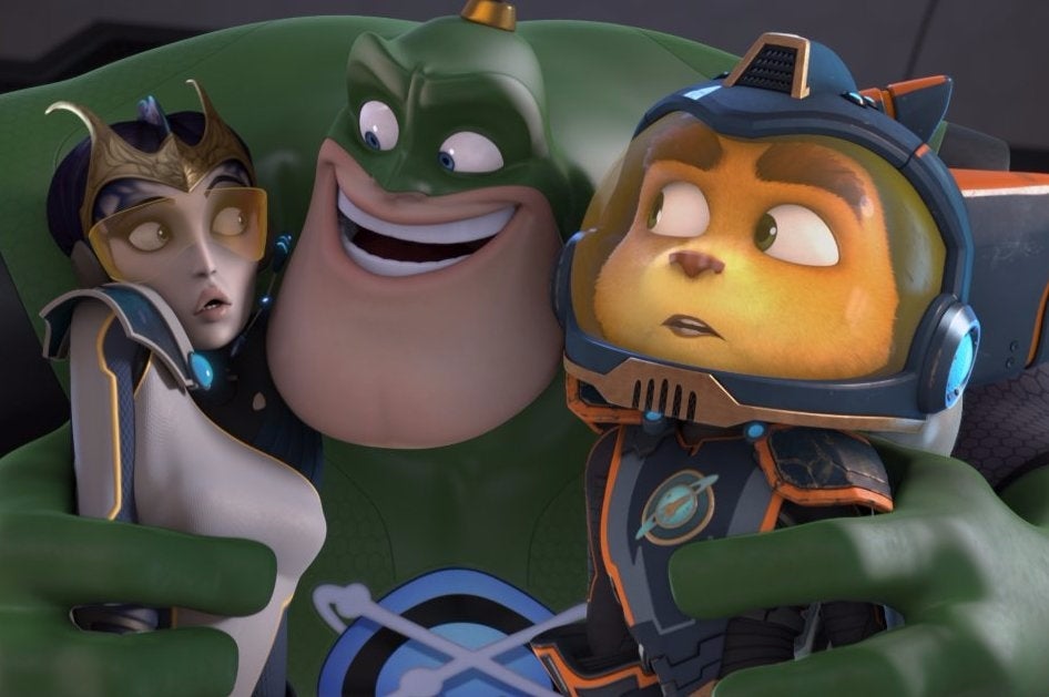 Goofy Slapstick Replaces The Run And Gun Action In The Ratchet Clank Movie Eurogamer Net