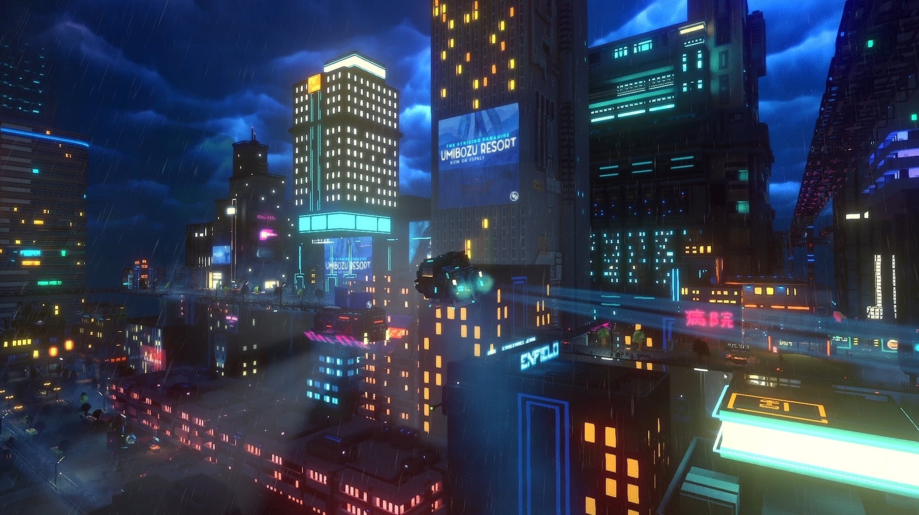 Image for Gorgeous Blade Runner-esque delivery thriller Cloudpunk comes to consoles in October