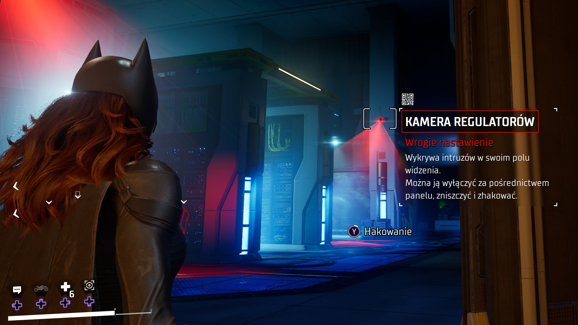 Obrazki dla Gotham Knights - hakowanie i wyłączanie kamer, wieżyczek, paneli elektrycznych
