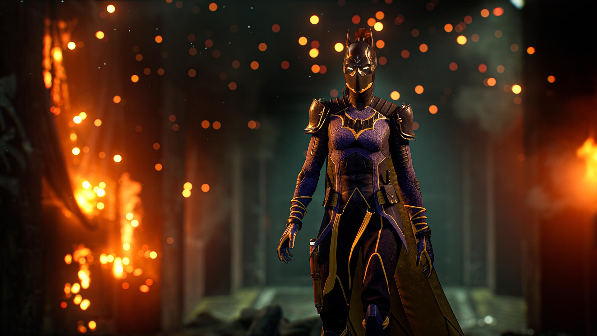 Gotham Knights preview - Batgirl in a very cool, all-black, late-game outfit