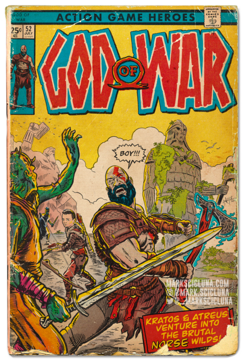 Resident Evil  The Last of Us and God of War given a comic book makeover by Rockstar Games artist - 90