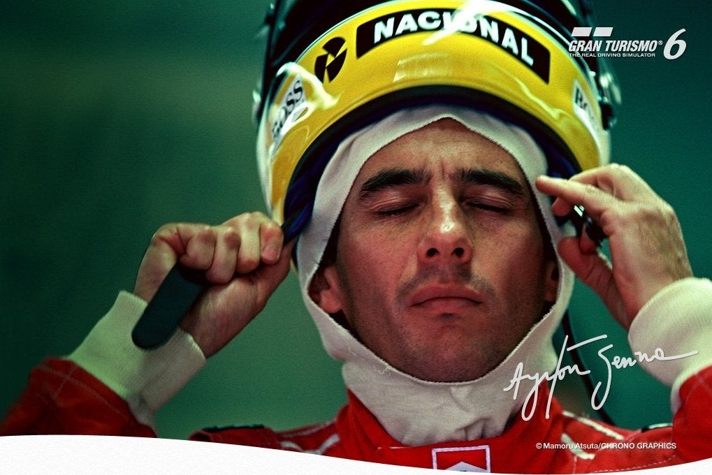 Imagem para Gran Turismo 6 homenageia Ayrton Senna