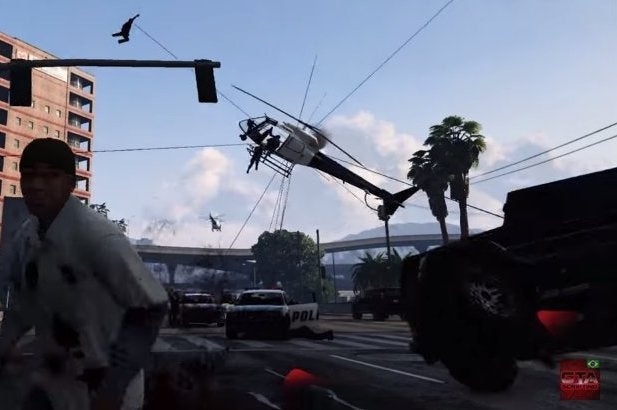 Grand Theft Auto 5 gets Just Cause 2 grappling hook mod | Eurogamer.net