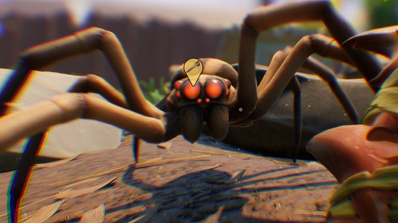 How to easily kill a wolf spider in grounded