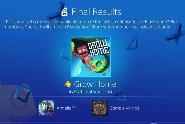 Image for Grow Home wins PSN Instant Game Collection poll