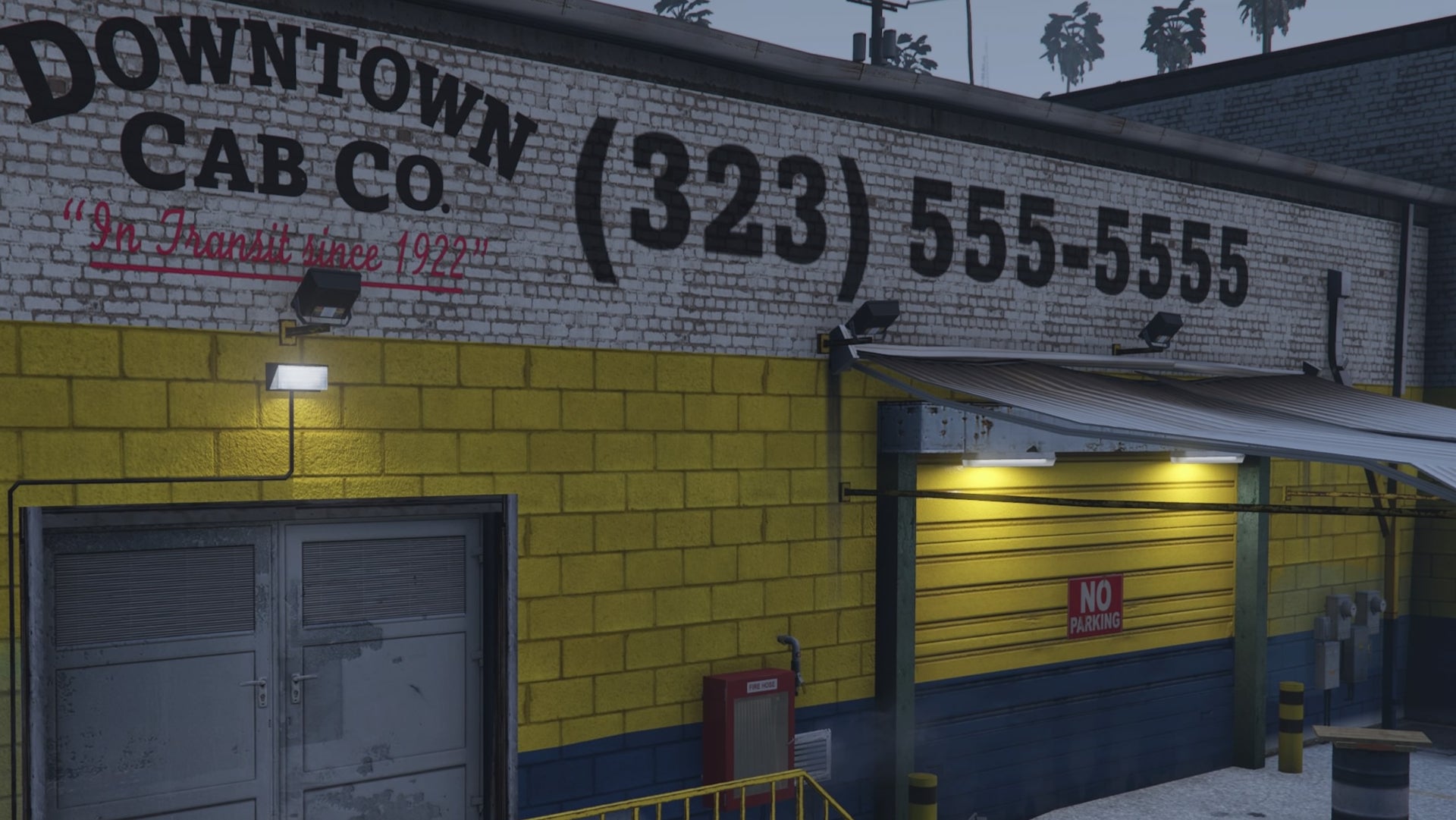 GTA Online, downtown taxi company building