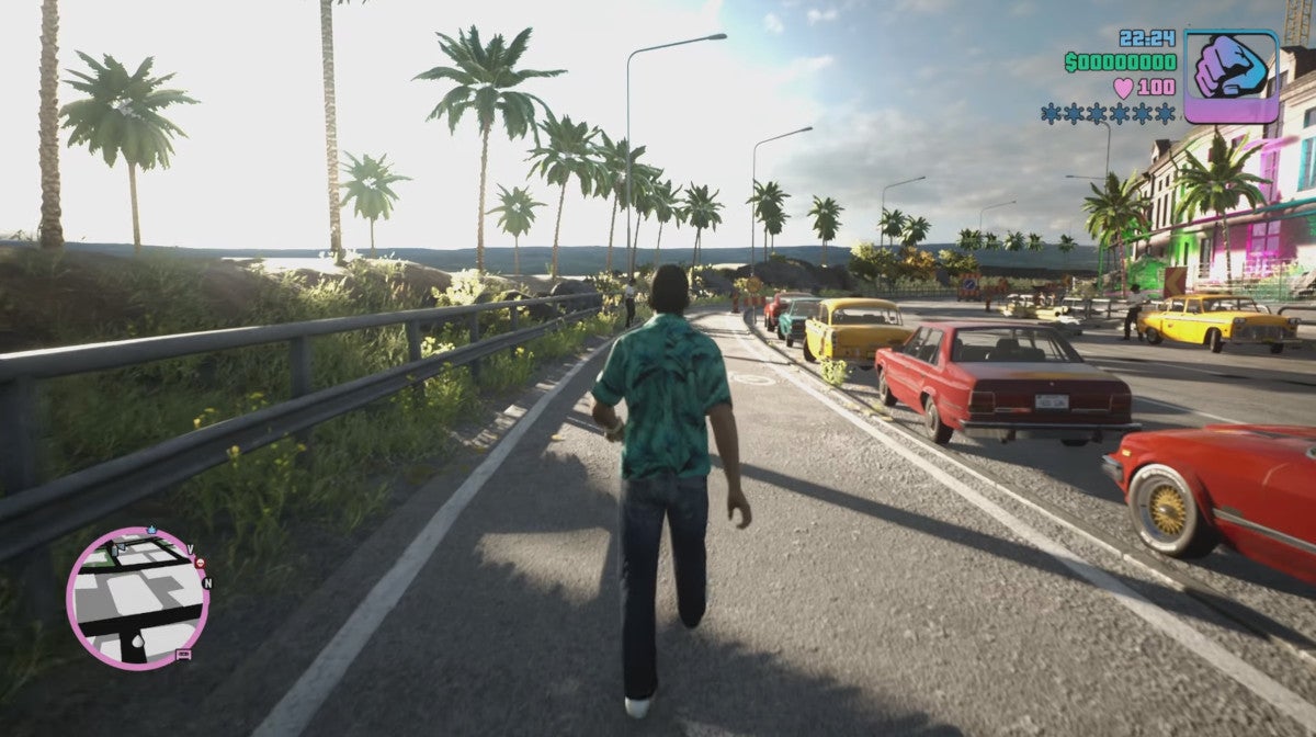 Obrazki dla Takiego GTA: Vice City jeszcze nie było. To kolejna gra odświeżona na Unreal Engine 5
