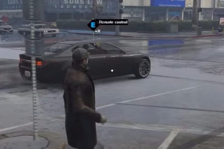 Image for GTA5 mod teaches Watch Dogs new tricks