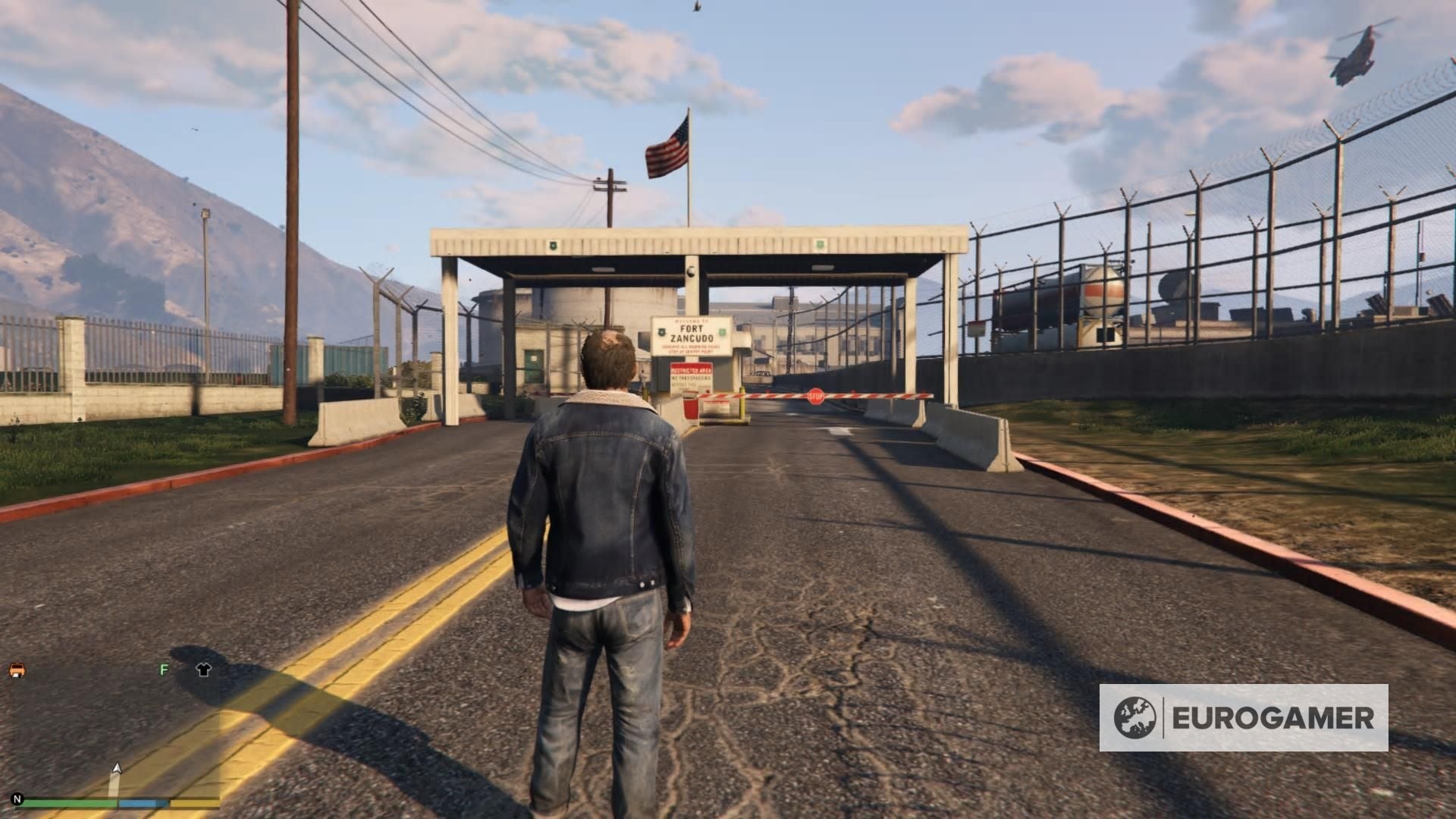 GTA 5 military base location and how to steal the Rhino tank  fighter jet  attack chopper and Titan explained - 45
