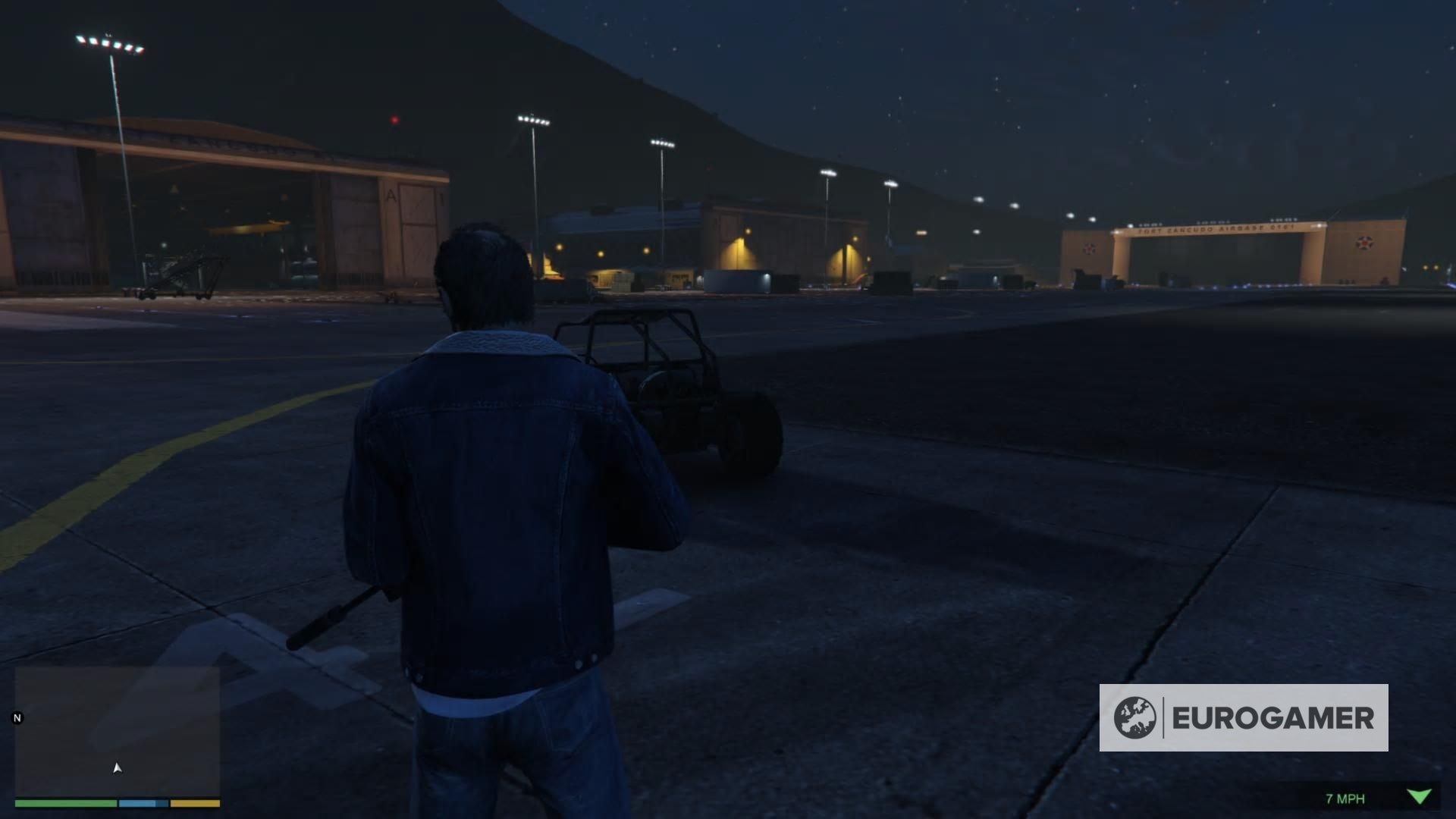 GTA 5 military base location and how to steal the Rhino tank  fighter jet  attack chopper and Titan explained - 37
