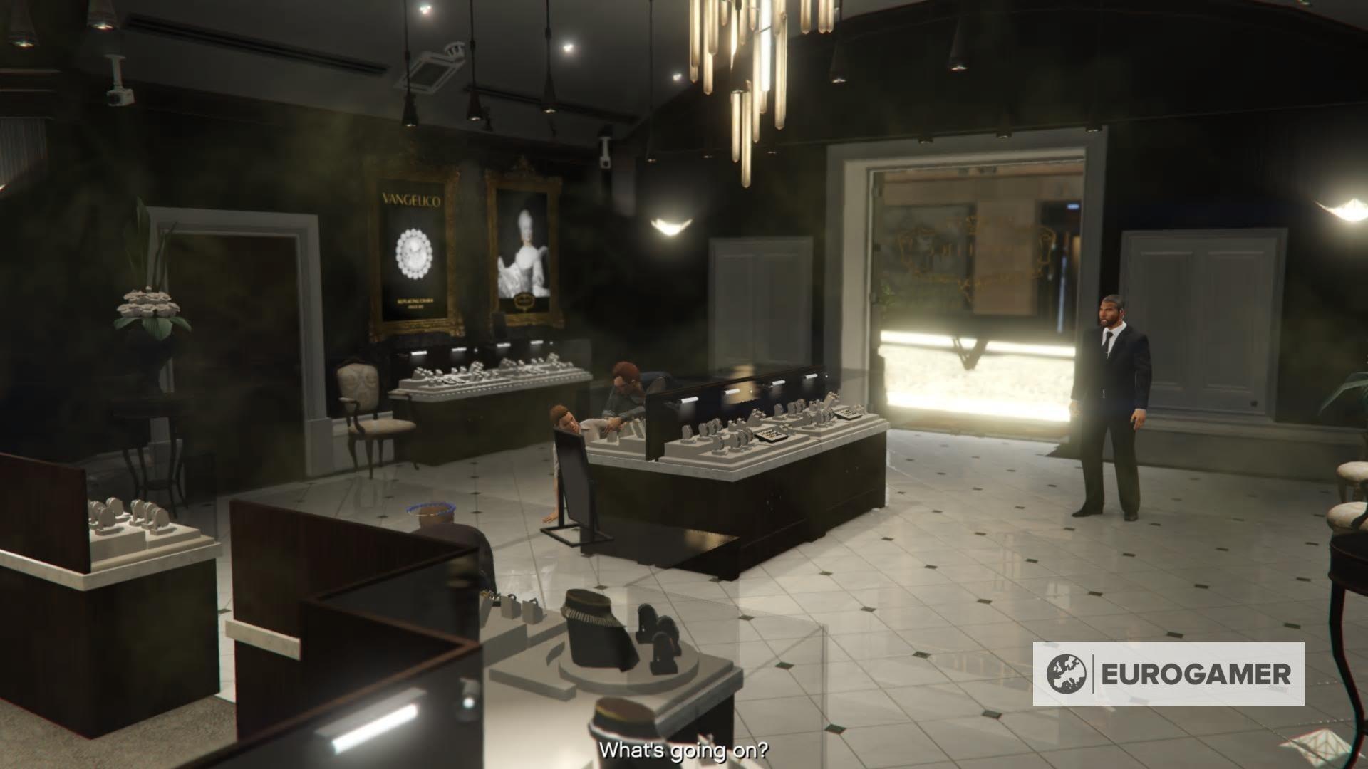 GTA 5 The Jewel Store Job best approach  Smart or Loud differences explained - 66