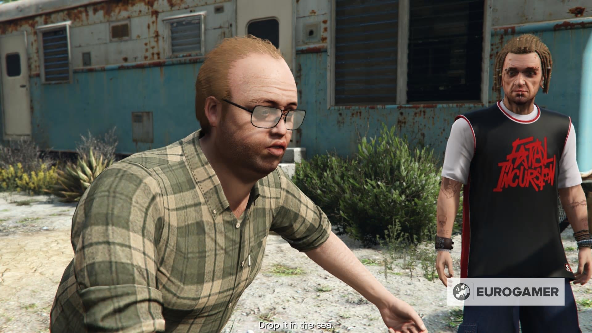 GTA 5 The Merryweather Heist best approach  Offshore or Freighter differences explained - 83