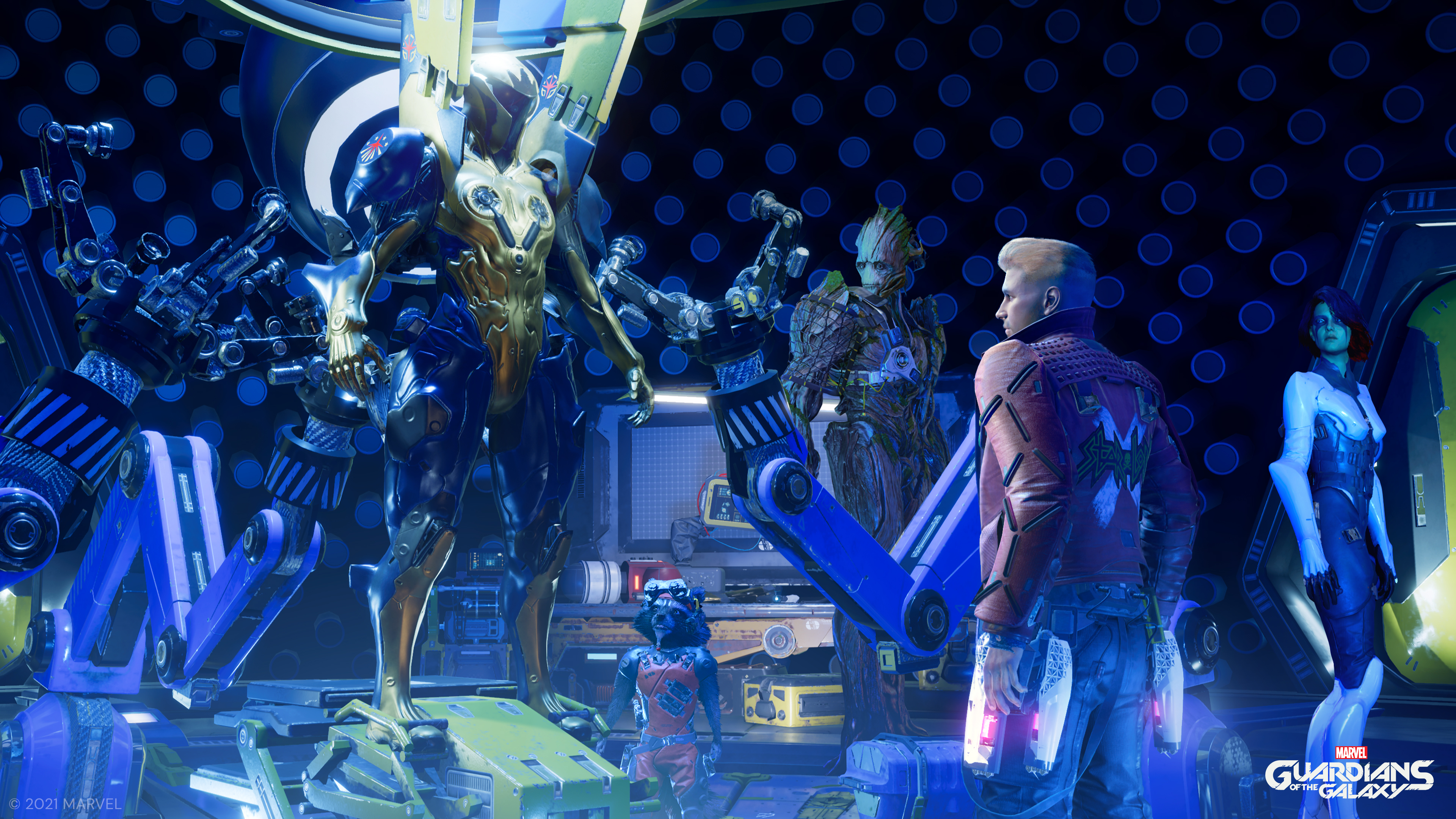 Marvel s Guardians of the Galaxy is rather messy  just like its star players - 17