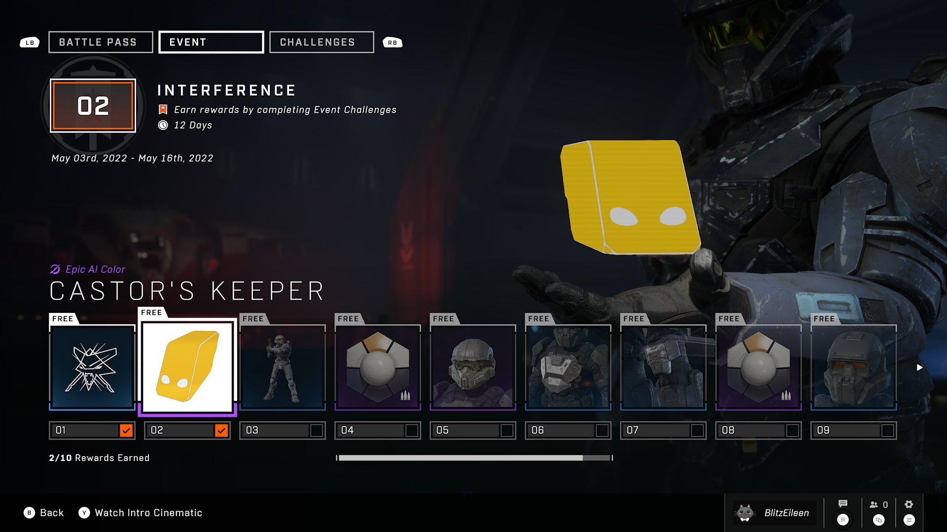 Halo Infinite Interference event challenges  rewards  and Interference dates - 62