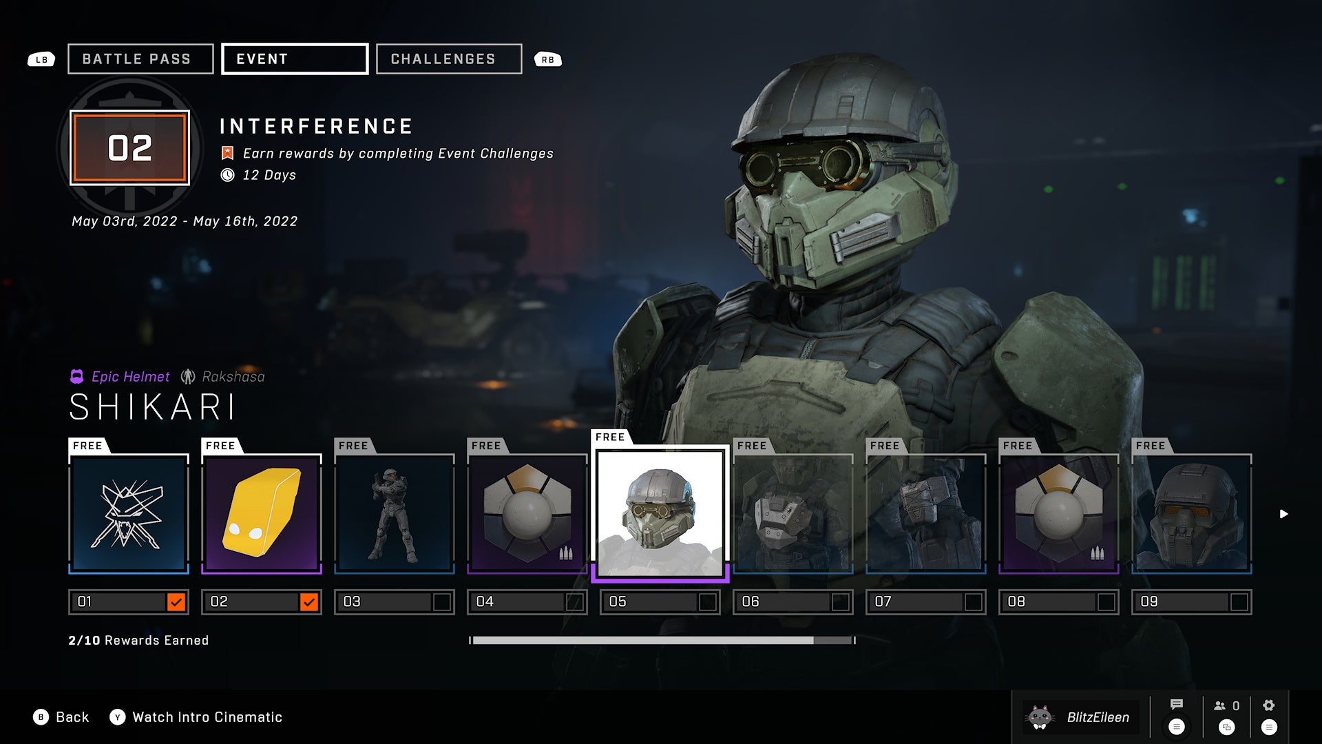 Halo Infinite Interference event challenges  rewards  and Interference dates - 25