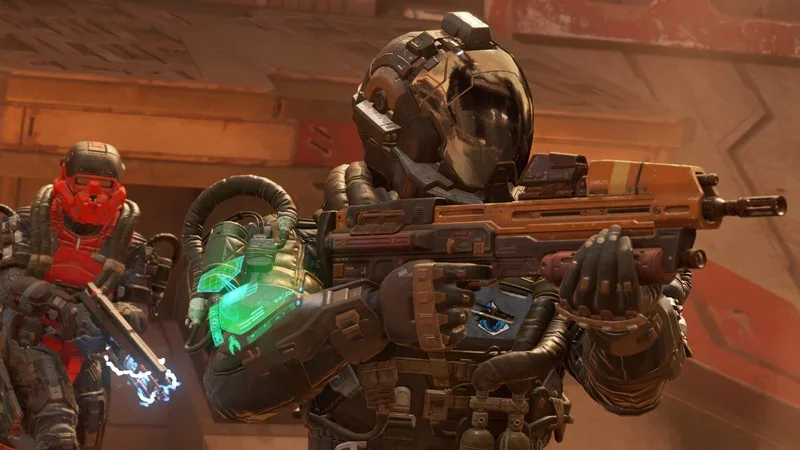 Immagine di Halo Infinite in un leak che mostra il gameplay e le nuove ambiziose feature della modalità Forge