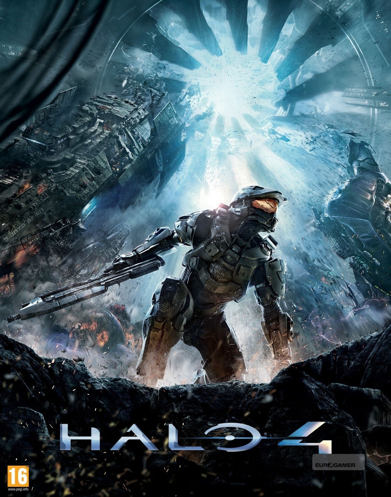 La portada de Halo 4 