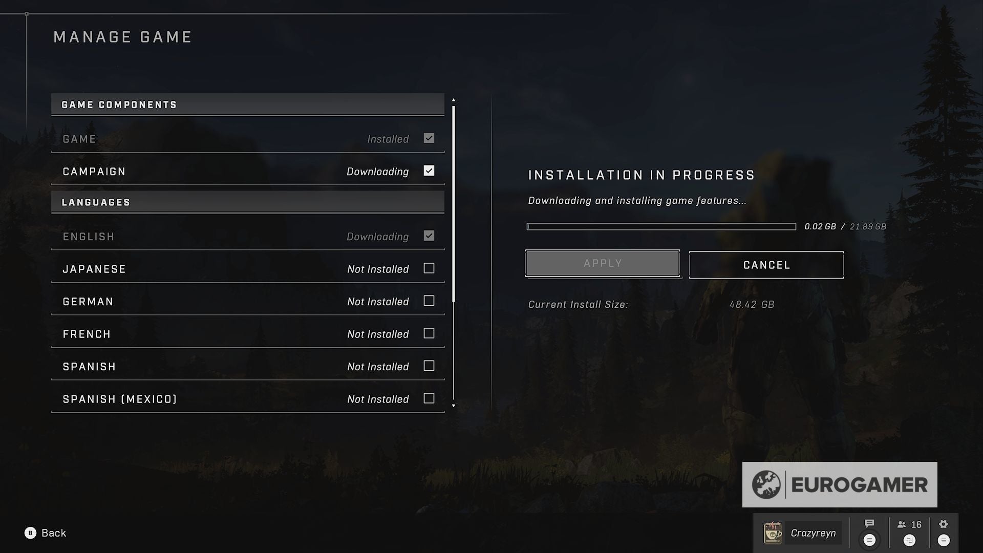 Halo Infinite release time  download size and how to download and install the campaign - 61
