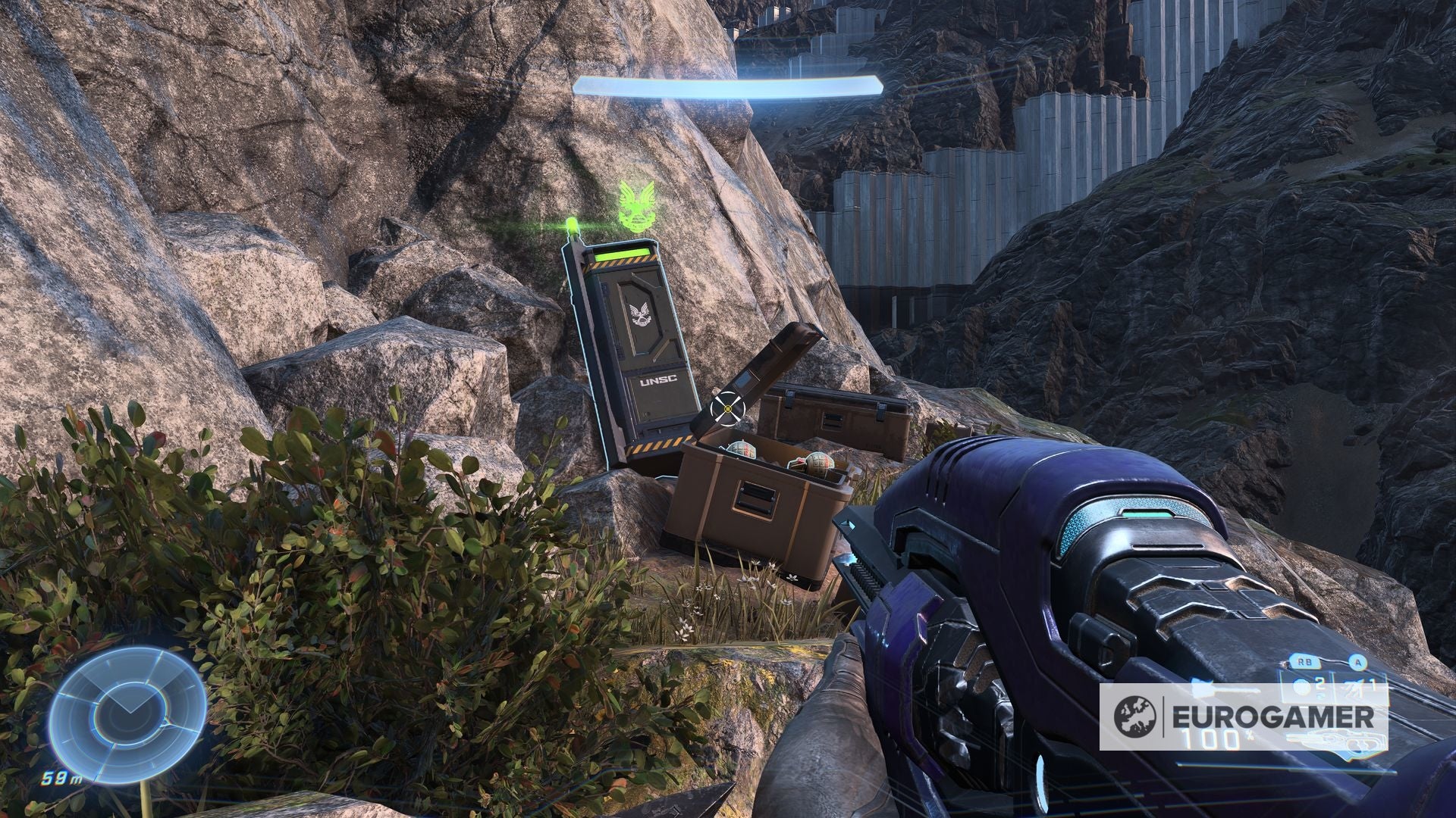 Halo Infinite Mjolnir Armor Locker locations  How to find the campaign cosmetic unlocks for multiplayer - 33