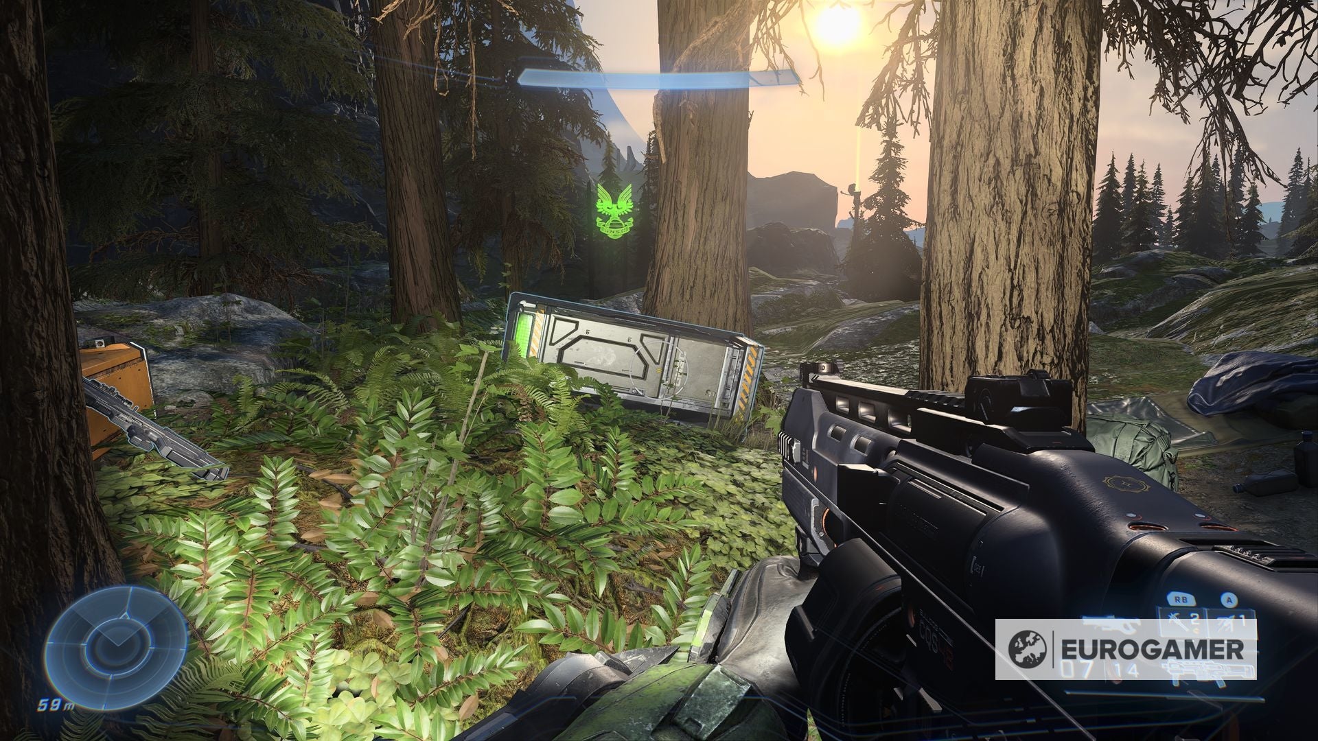 Halo Infinite Mjolnir Armor Locker locations  How to find the campaign cosmetic unlocks for multiplayer - 50