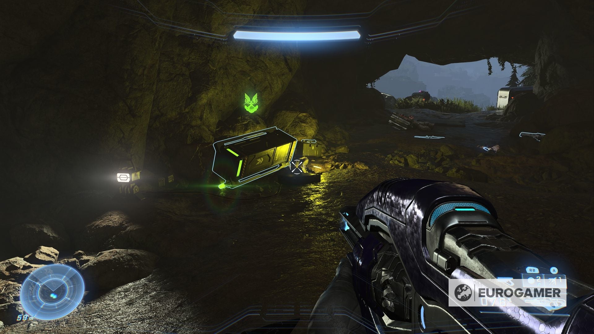 Halo Infinite Mjolnir Armor Locker locations  How to find the campaign cosmetic unlocks for multiplayer - 2