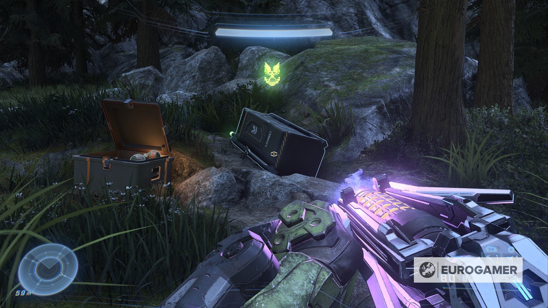 Halo Infinite Mjolnir Armor Locker locations  How to find the campaign cosmetic unlocks for multiplayer - 36