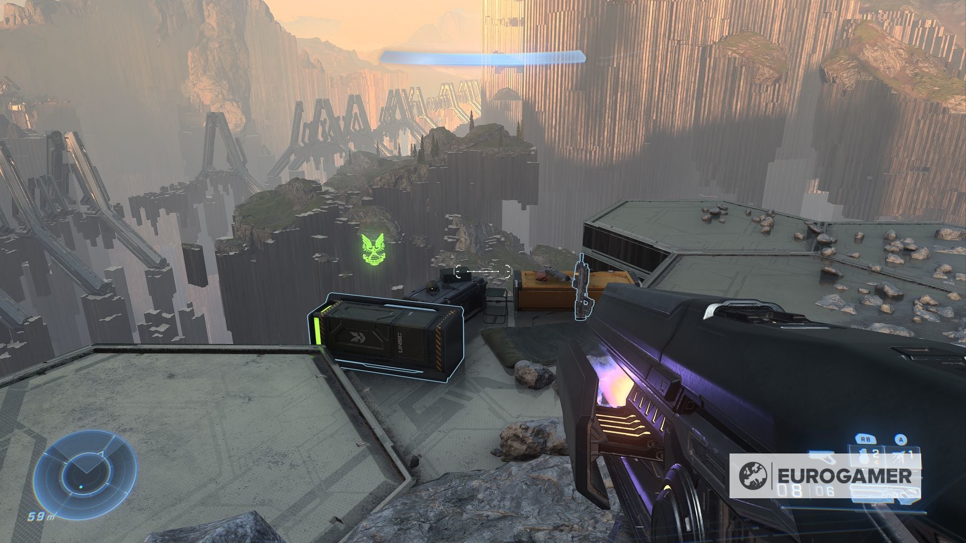 Halo Infinite Mjolnir Armor Locker locations  How to find the campaign cosmetic unlocks for multiplayer - 69
