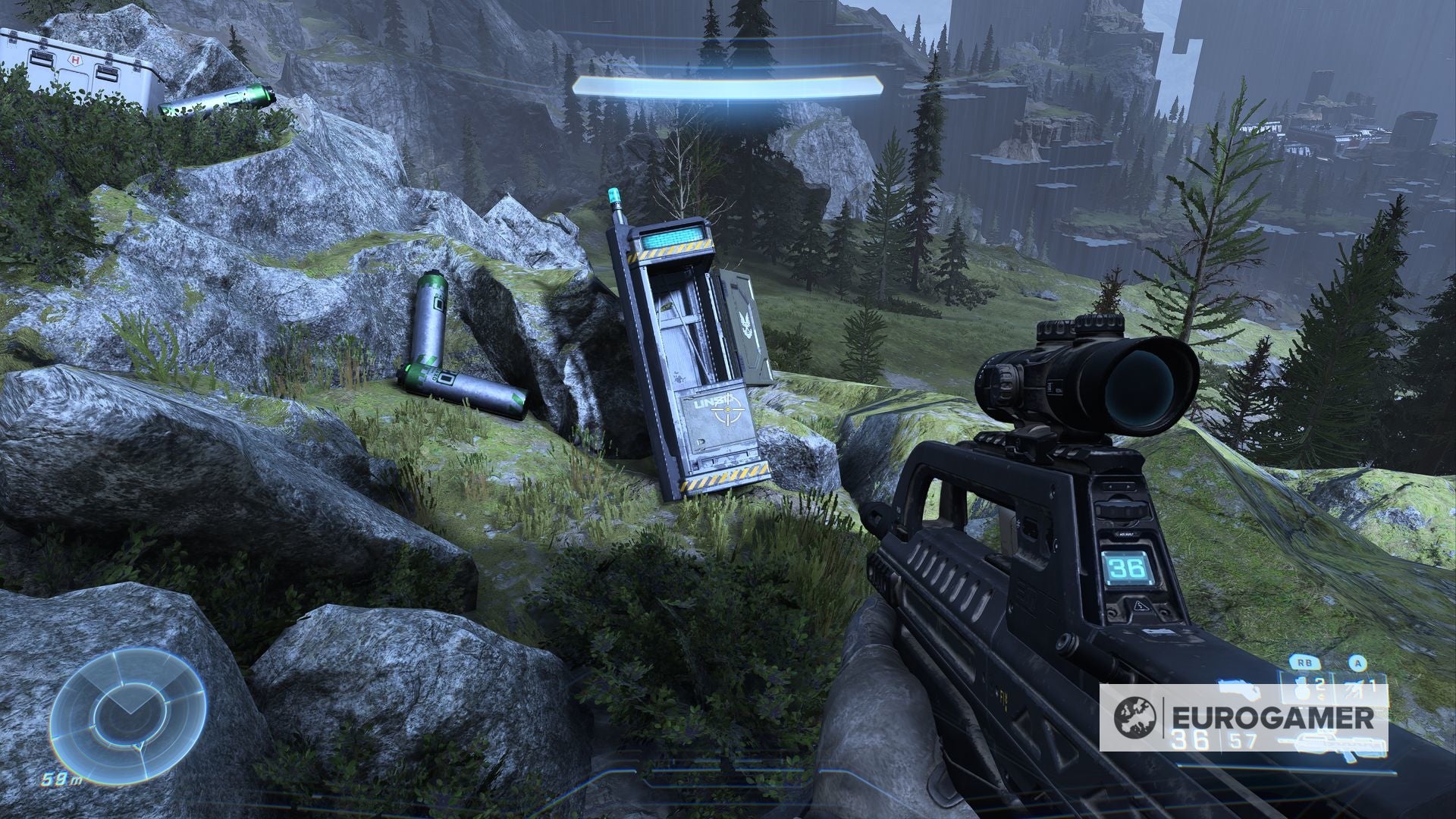Halo Infinite Mjolnir Armor Locker locations  How to find the campaign cosmetic unlocks for multiplayer - 72
