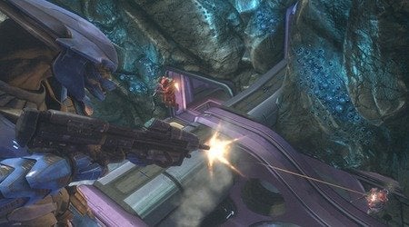 Image for Halo Anniversary Kinect features