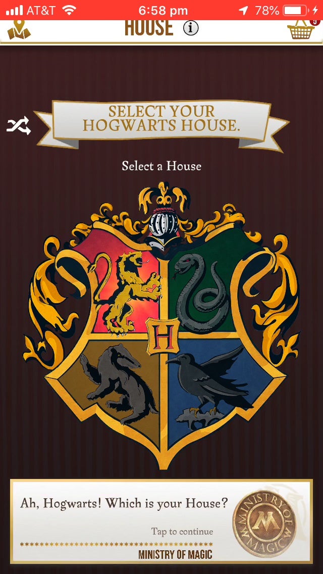 Harry Potter Wizards Unite   Houses  How to join and change Hogwarts Houses with your Ministry ID - 6