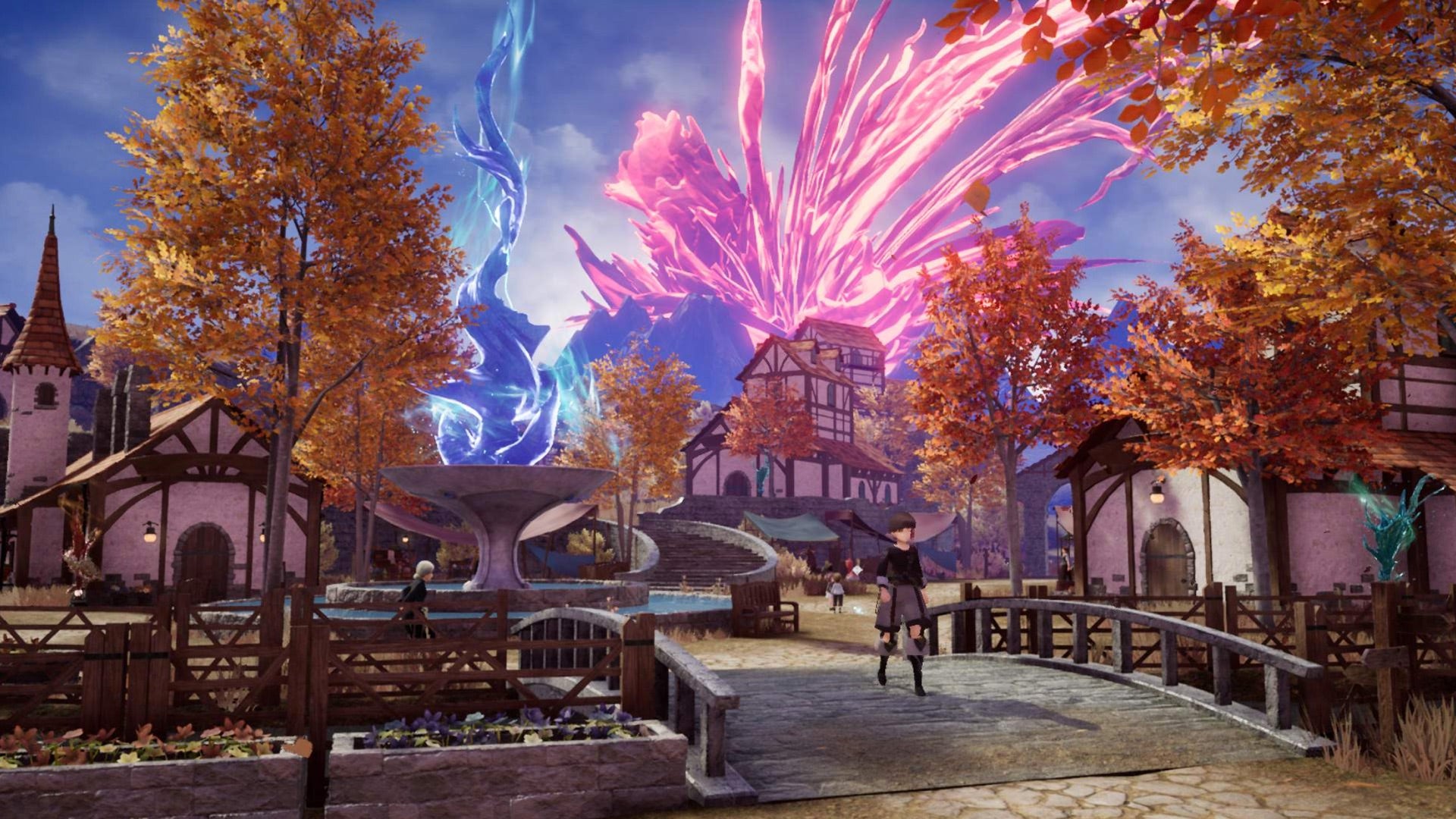 Here's a lengthy look at Square Enix's fantasy farming sim Harvestella | Eurogamer.net
