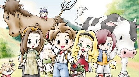 Image for Harvest Moon twins with a real farm