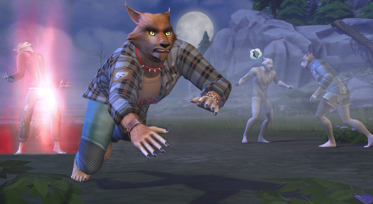 Obrazki dla The Sims 4 pozwoli wcielić się w wilkołaka. Nowy pakiet rozgrywki