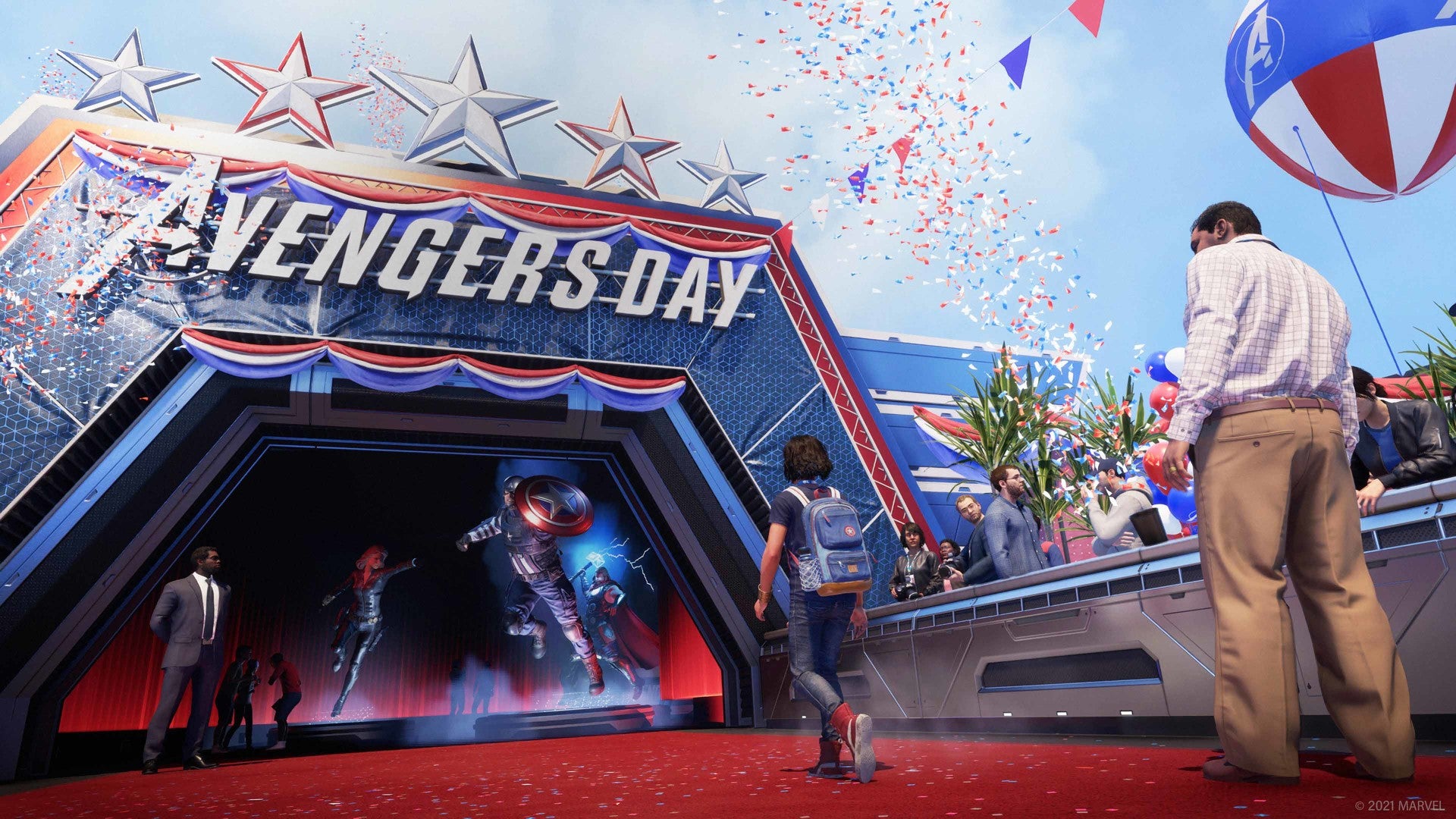 Obrazki dla Wbrew obietnicom twórców, Marvel's Avengers dostało płatny boost XP