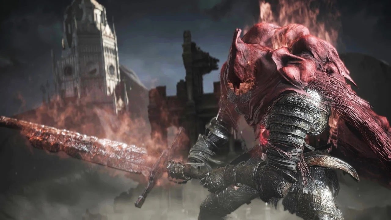 Obrazki dla Dark Souls 3 kontra Bloodborne - gracz zorganizował walkę finałowych bossów