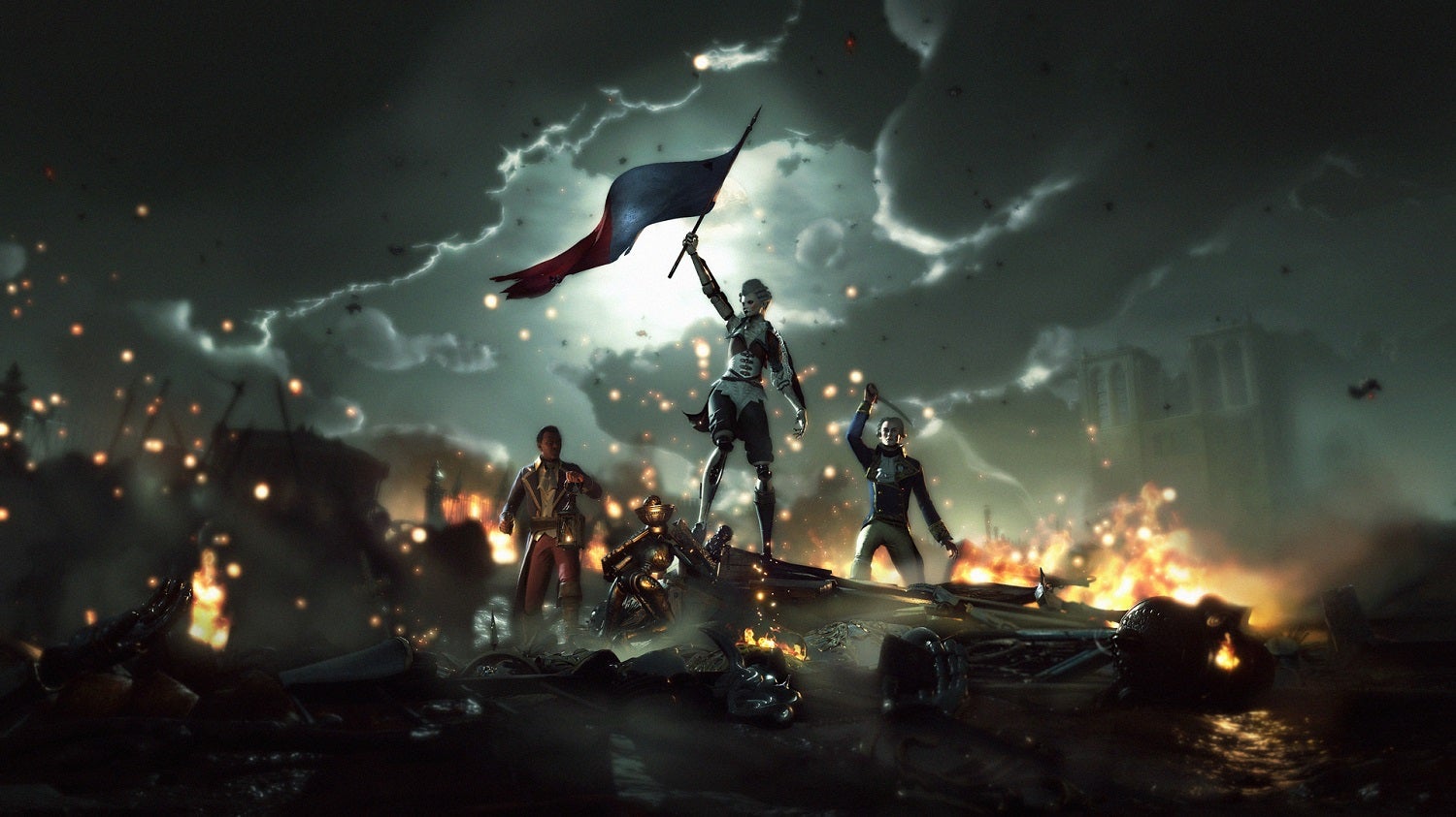 Obrazki dla Rewolucja francuska z robotami - nowy zwiastun Steelrising od twórców Greedfall