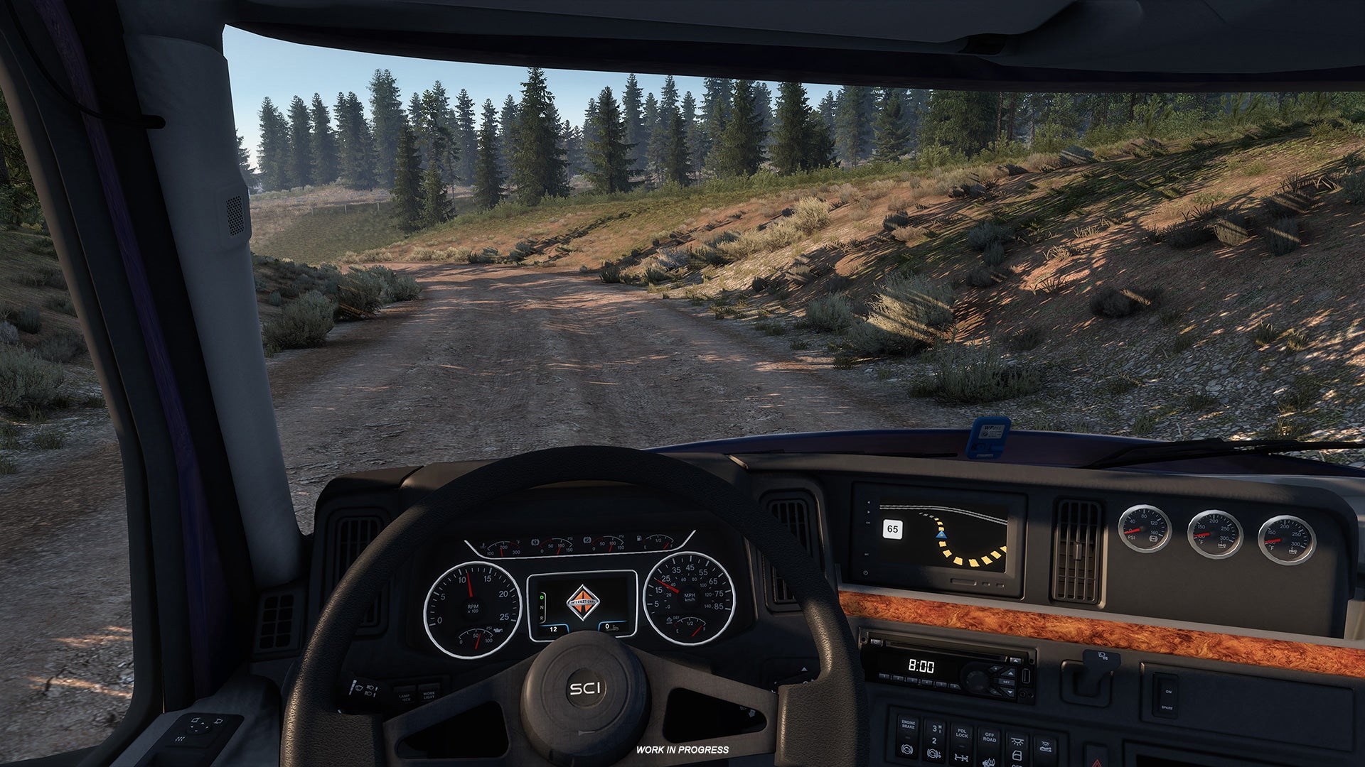 Obrazki dla Euro Truck Simulator 2 zachęci do eksploracji nieoznaczonych dróg