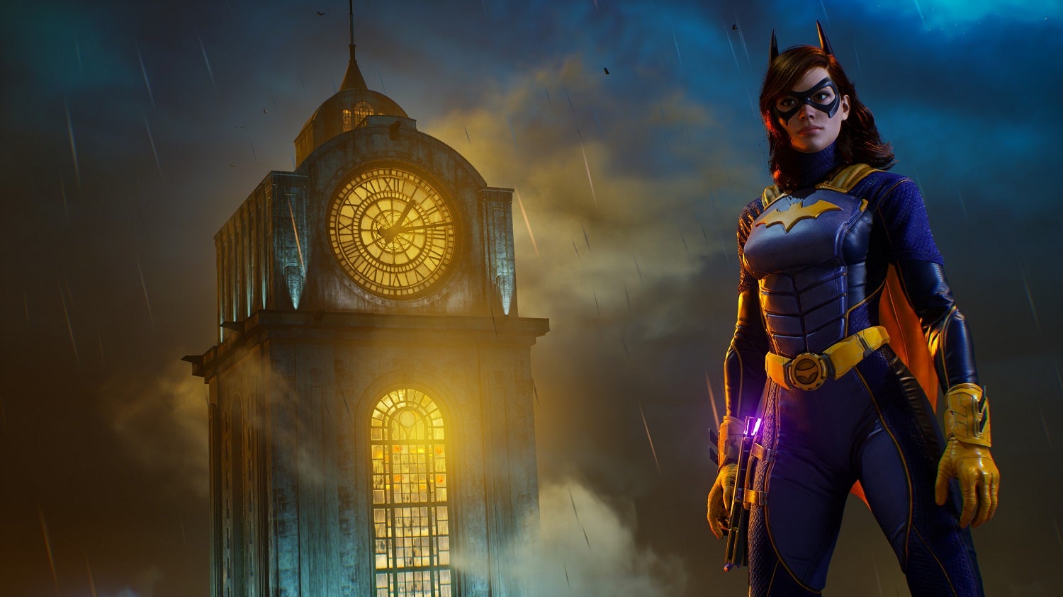 Obrazki dla Spory gameplay z Gotham Knights pokazuje Batgirl w akcji