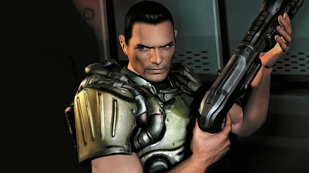 Obrazki dla Doom 3 odtworzony w Unreal Engine 5