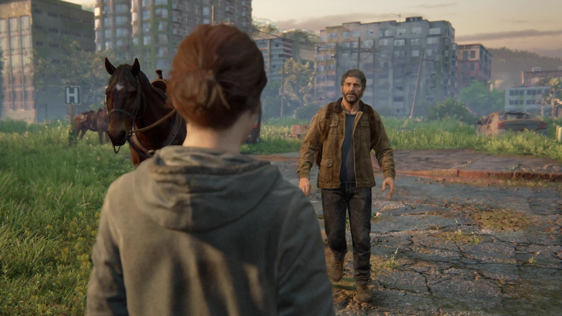Obrazki dla Kolejne zakulisowe ujęcia z serialu The Last of Us. Ellie i wojskowa parada