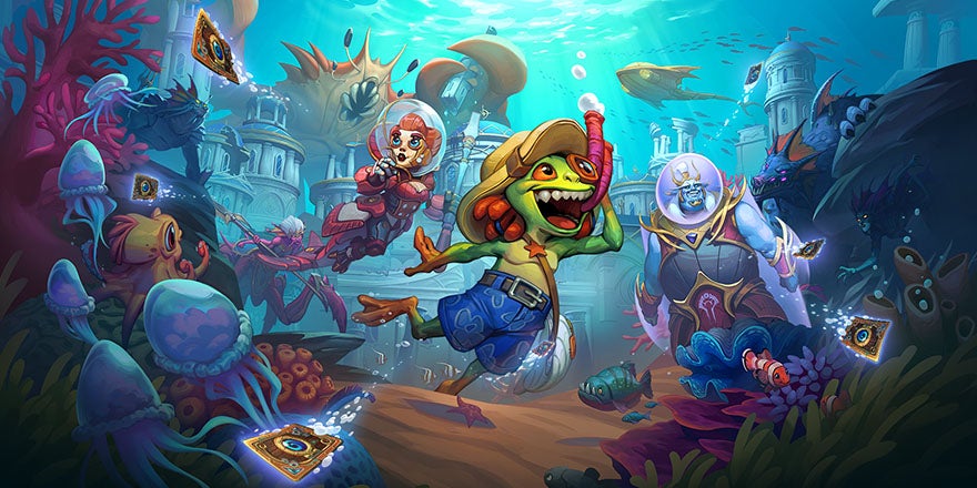 Obrazki dla Nowy dodatek do Hearthstone przenosi akcję pod wodę