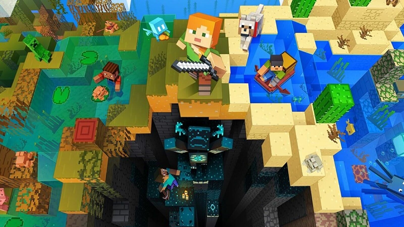 Obrazki dla Minecraft jako RTS. Znany dziennikarz o nowym projekcie Microsoftu