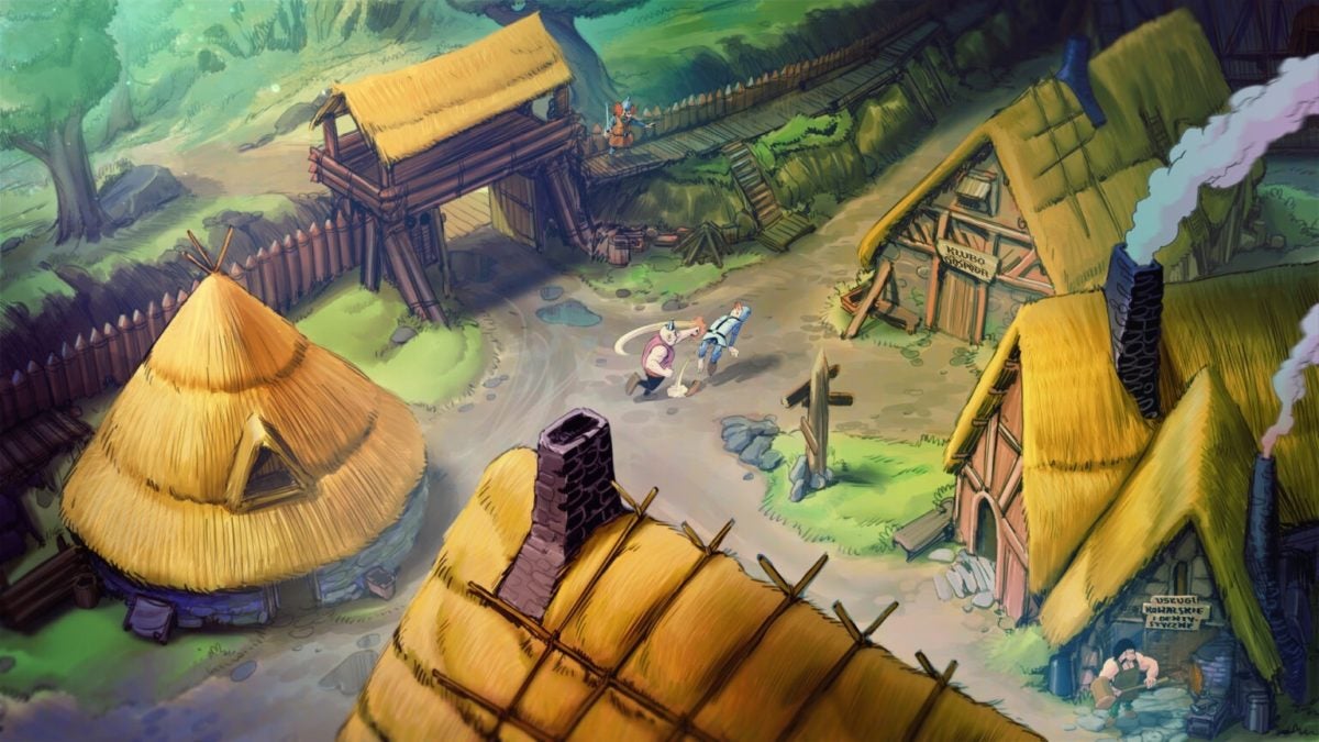 Obrazki dla Pierwszy gameplay z Kajko i Kokosz: Na Plasterki nie wygląda najlepiej