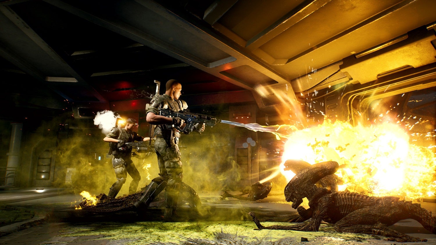 Obrazki dla Aliens Fireteam Elite - sporo gameplayu z testów