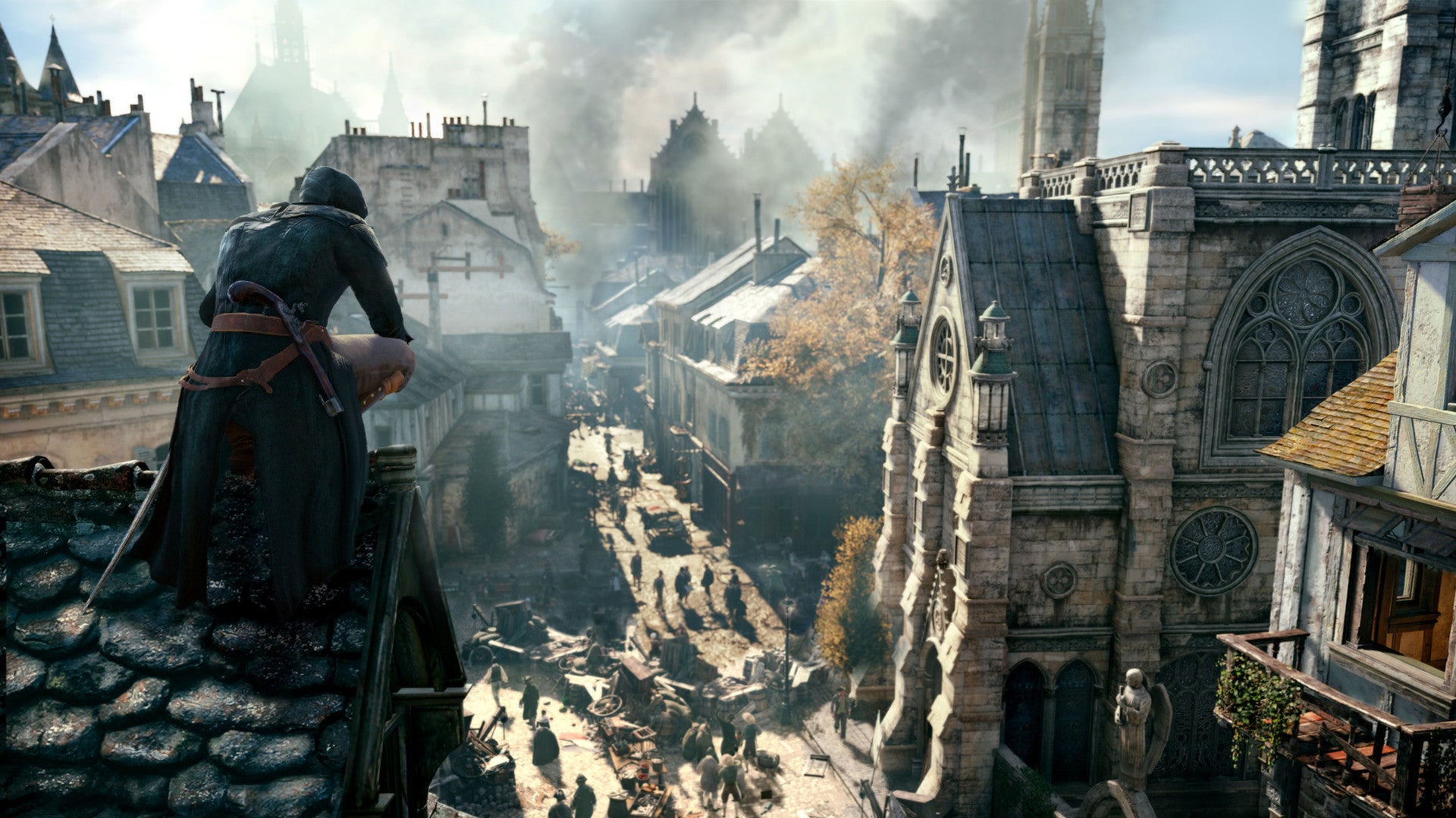 Obrazki dla Assassin's Creed Unity nadal imponuje oprawą - udowadnia materiał gracza