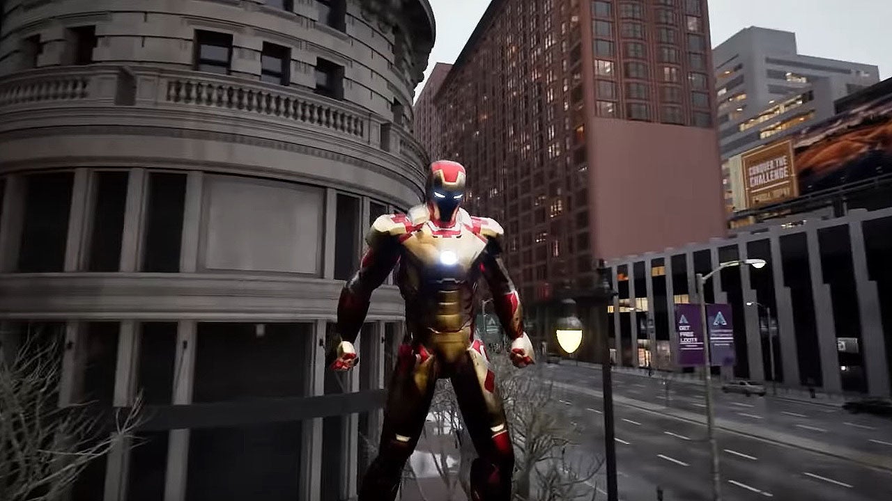 Obrazki dla Iron Man na Unreal Engine 5. Demo projektu dostępne do pobrania