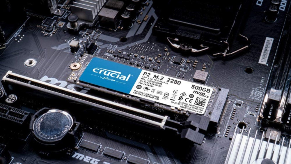 Image for This 1TB Crucial P2 NVMe SSD is just £62 for Black Friday - 43% off RRP