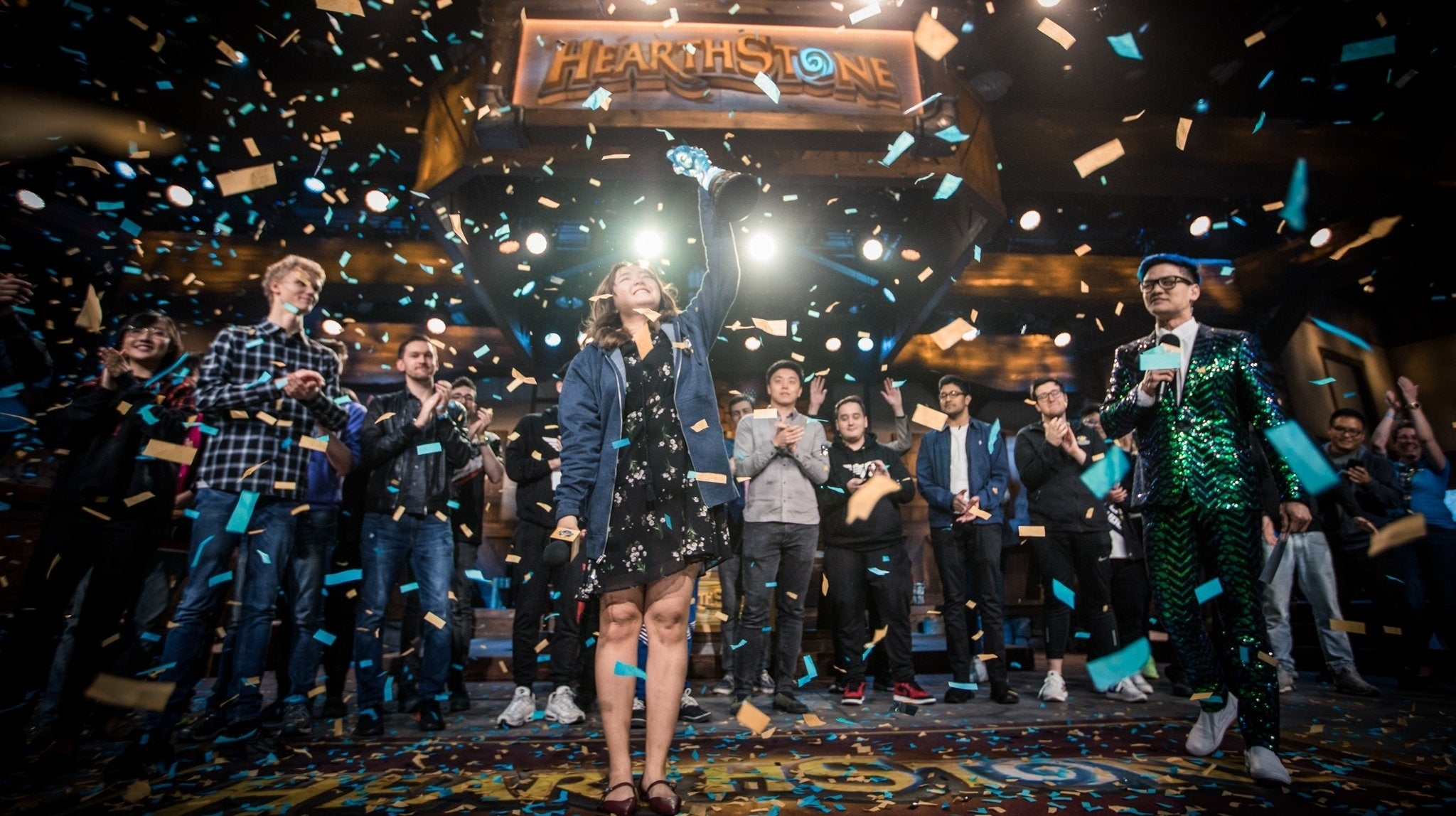 Image for Hearthstone player VKLiooon becomes first woman to win BlizzCon championship